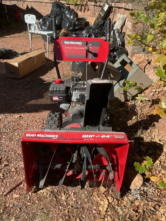 Two-Stage Snow Blower