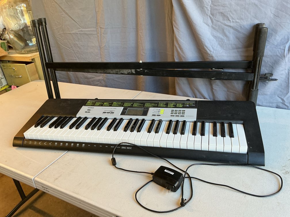 Casio Electronic Keyboard with Stand