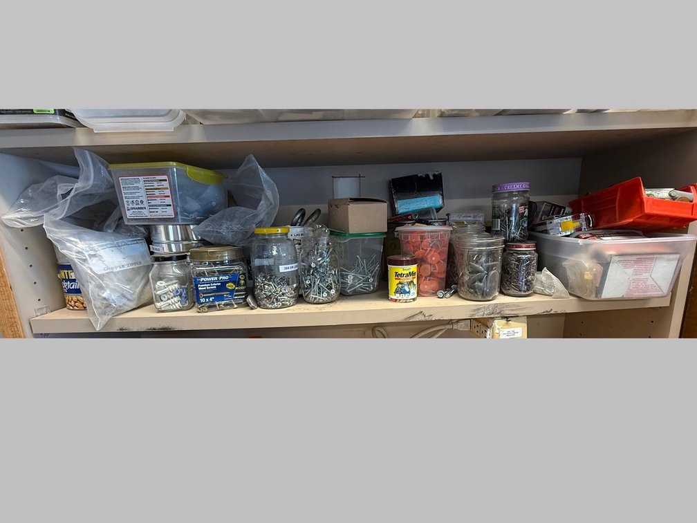 Fasteners, Screws, Anchors, and Workshop Supplies