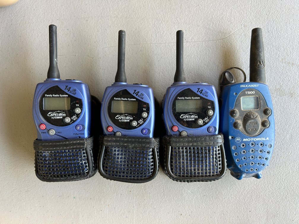 Handheld Radios with Holsters