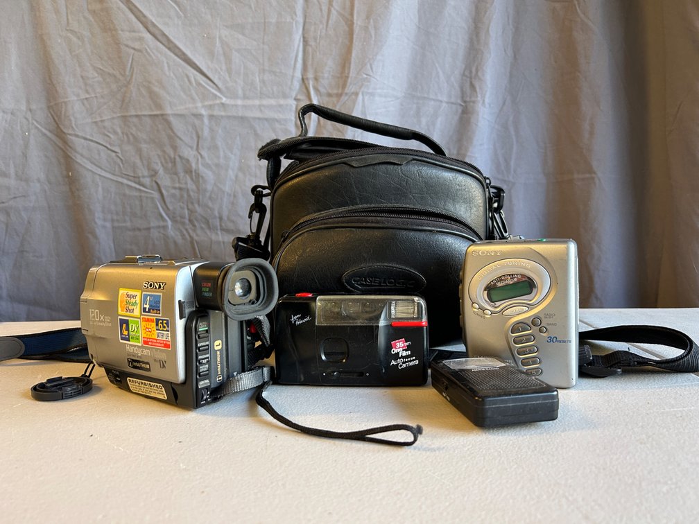 Camcorder and Carrying Bag