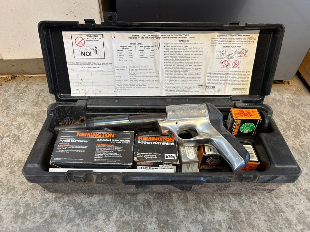 Remington Low Velocity Powder-Actuated Tool Kit