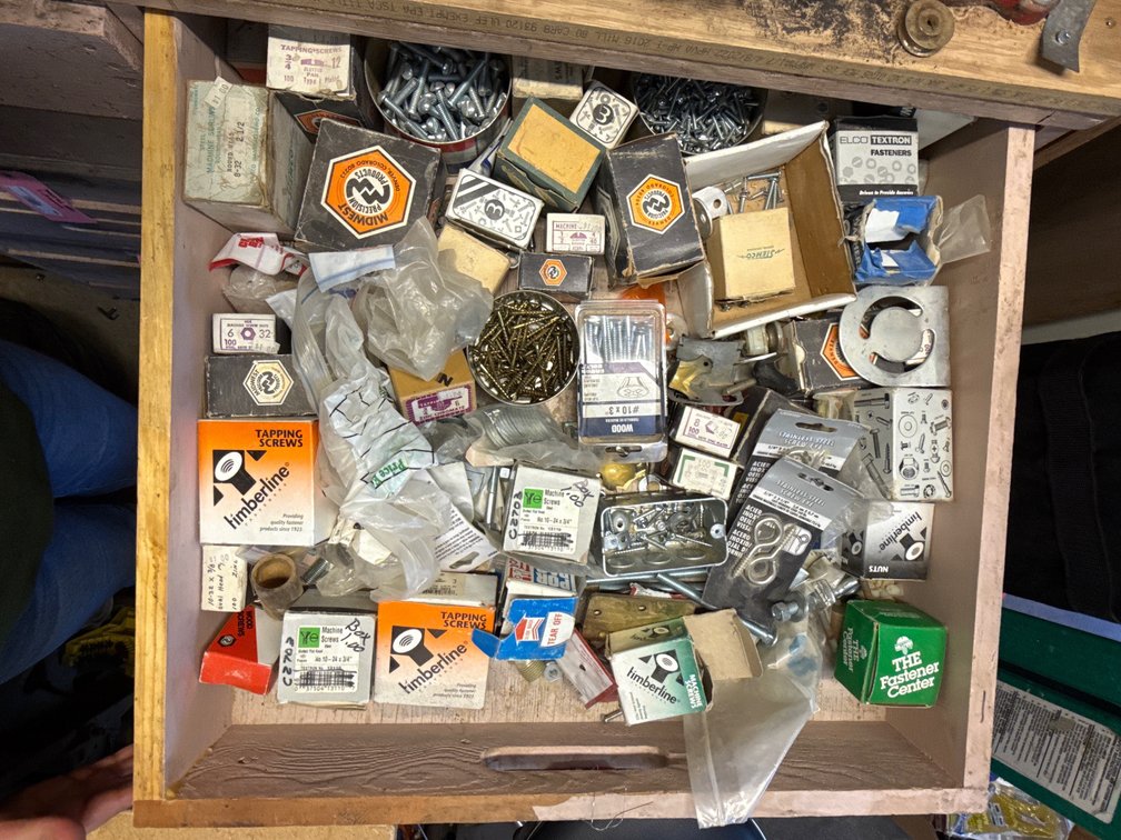 Hardware Screws, Nuts, Wall Anchors, and More