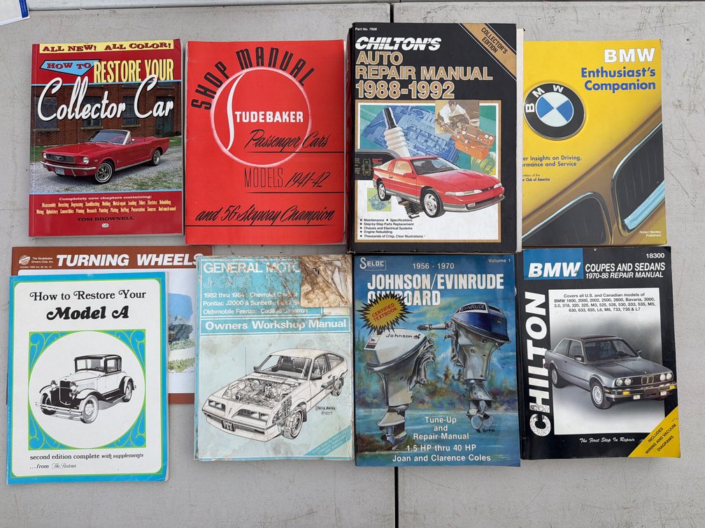 Automotive and Marine Repair and Restoration Manuals