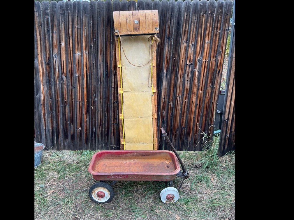 Sled and Wagon