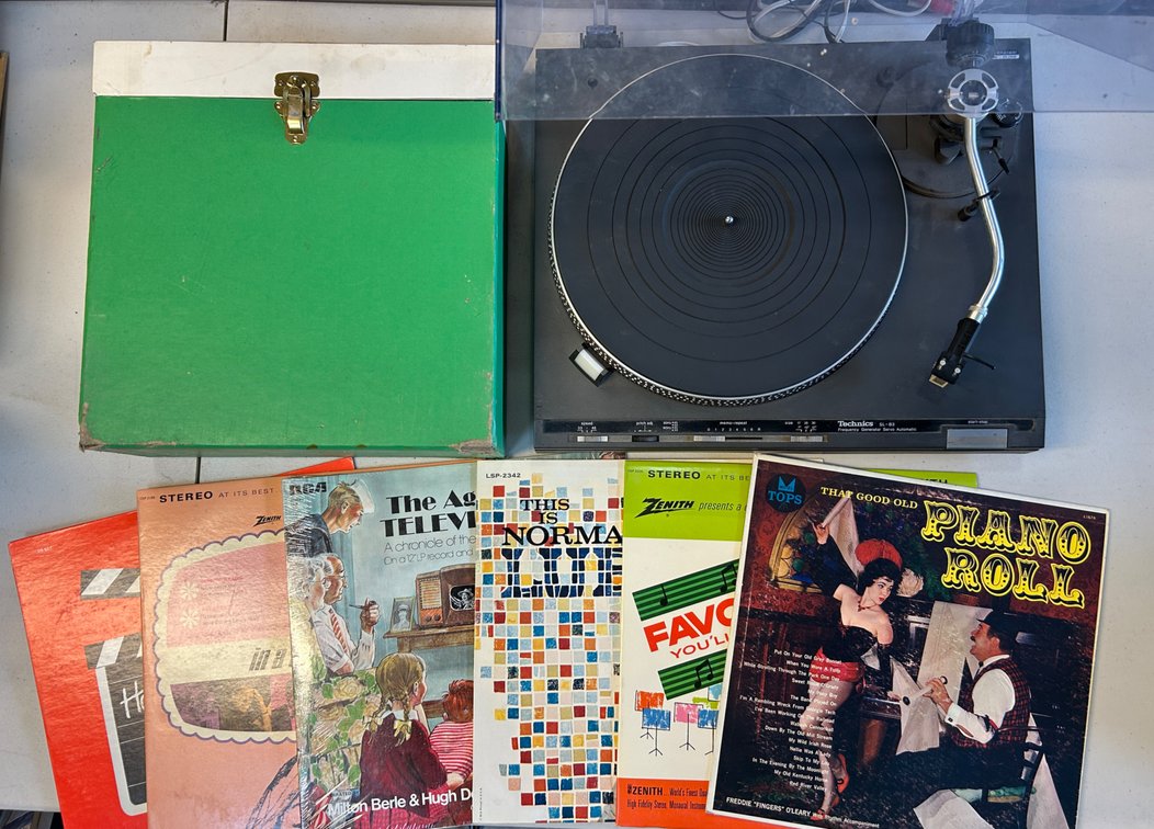Turntable and Vinyl Records