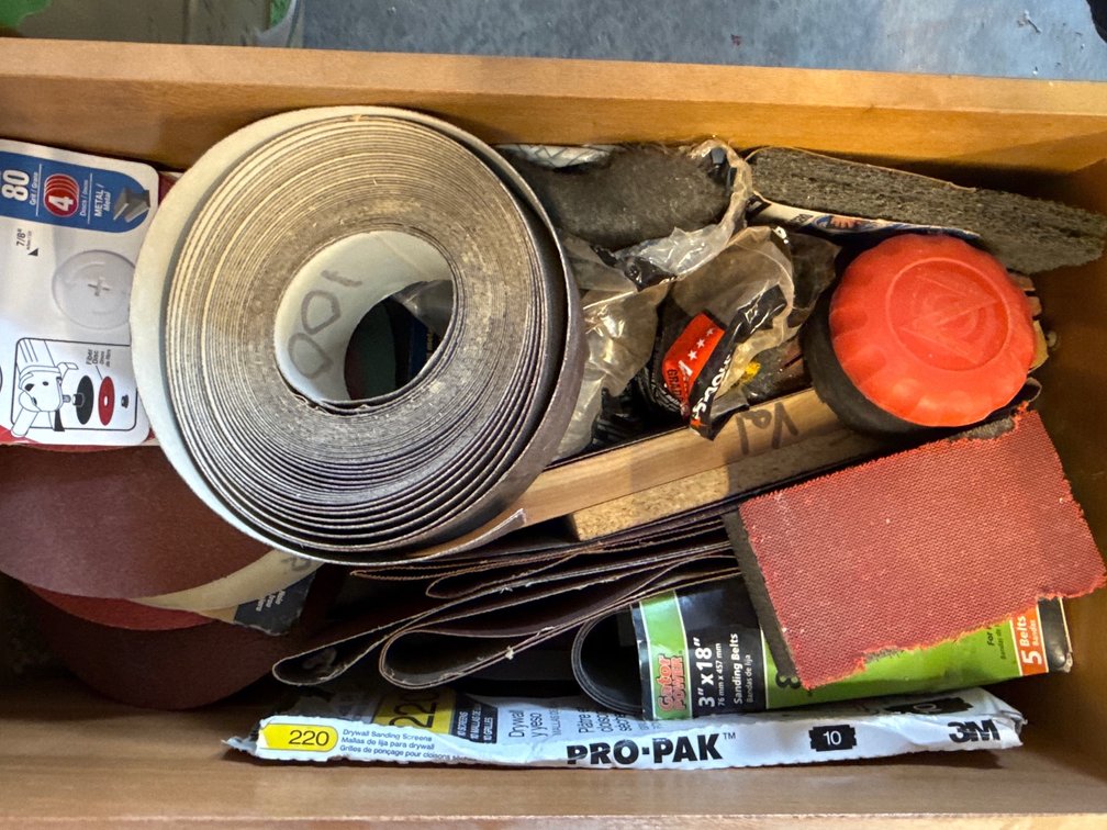 Sanding Papers and Tools