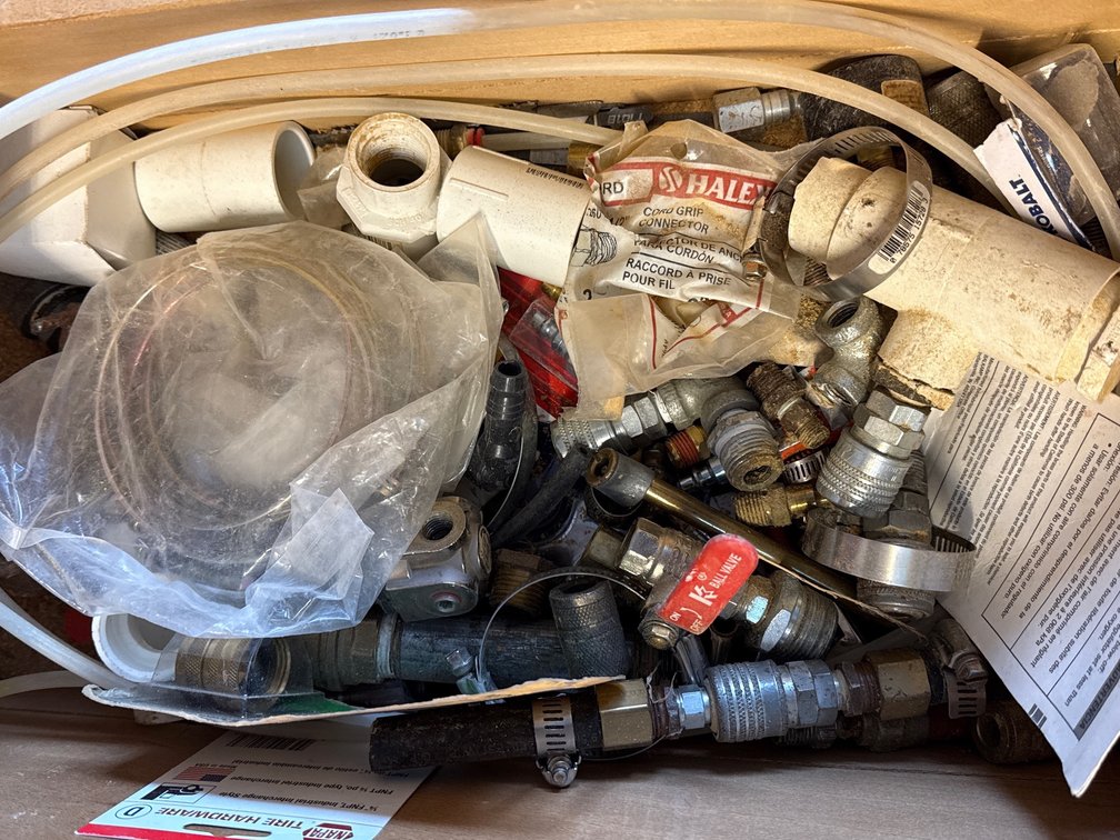 Pneumatic Tools, Paint Spray Guns, Texture Hopper, and Hardware