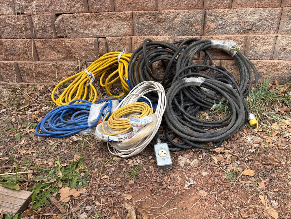 Electrical Cords, Building Wire, and Receptacle Box
