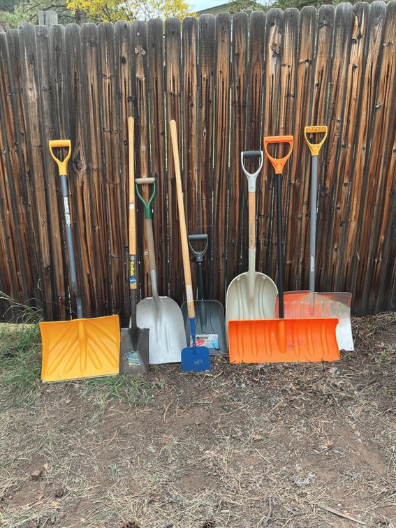 Snow Shovels, Grain Scoops, Garden Spade, and More
