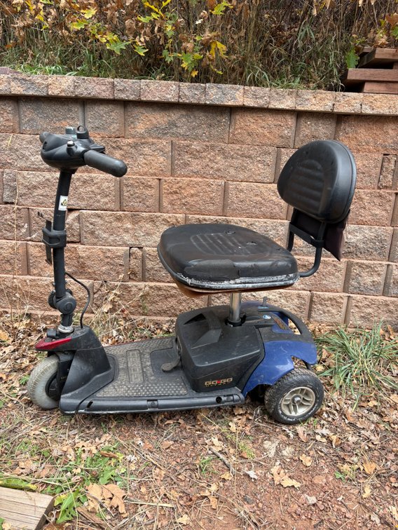 Pride Go-Go Ultra X 3-Wheel Mobility Scooter