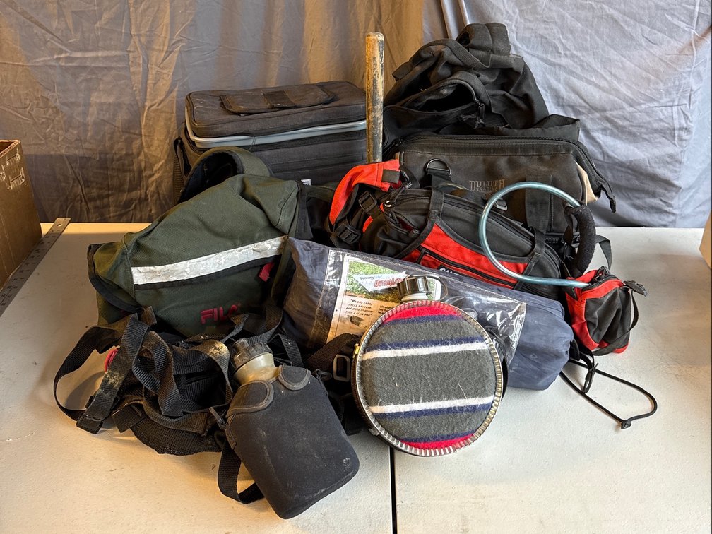 Camping Cot, Cooler Bags, Canteens, and Outdoor Gear