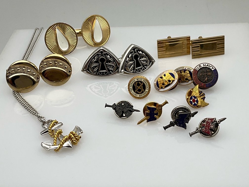 Collection of Cufflinks and More