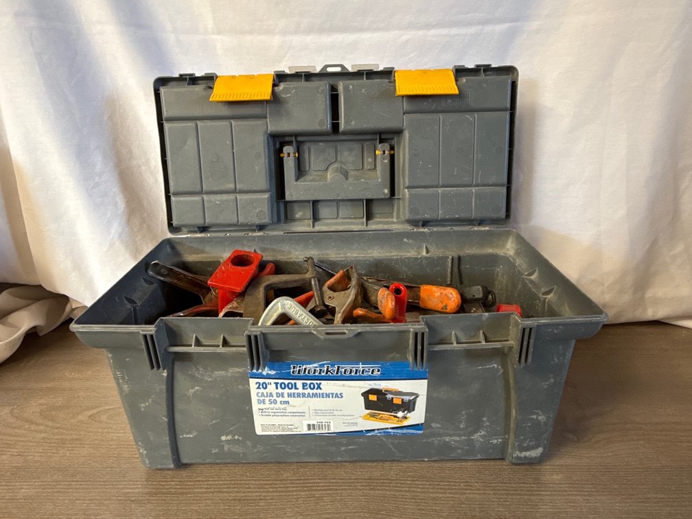 Toolbox and Various Clamps