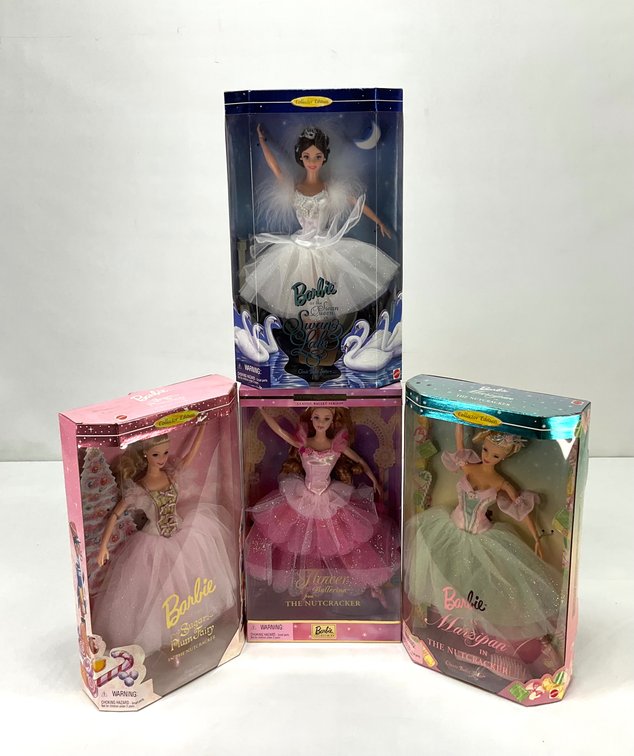 Mattel Barbie Classic Ballet Series Collector Edition Dolls