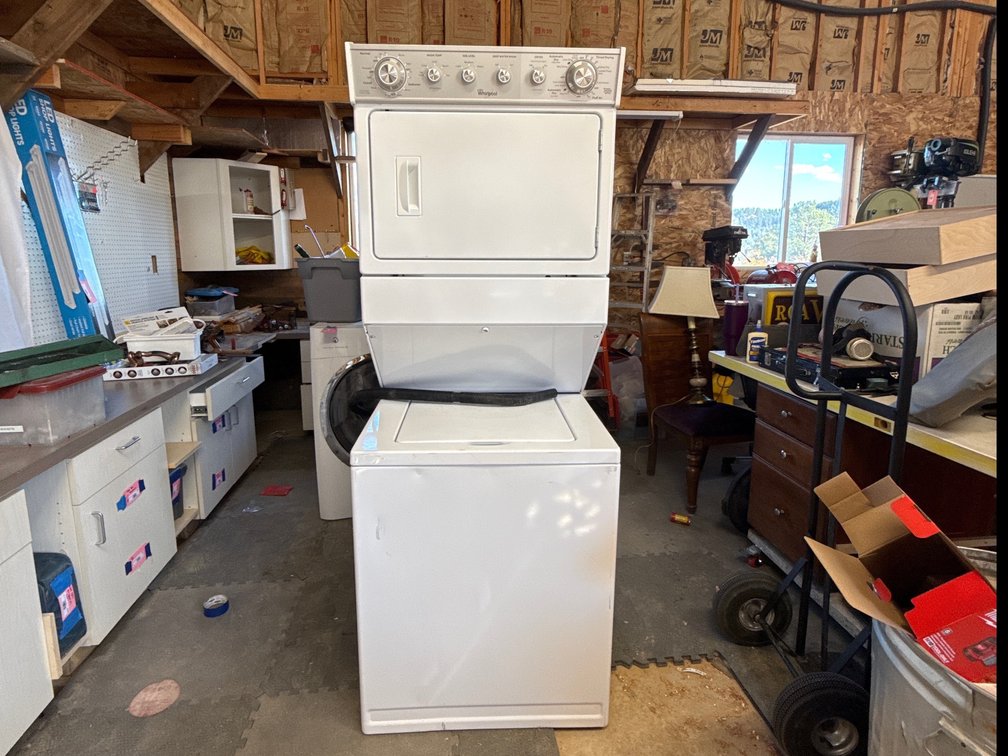 Whirlpool WET4027EW0 Electric Stacked Washer and Dryer