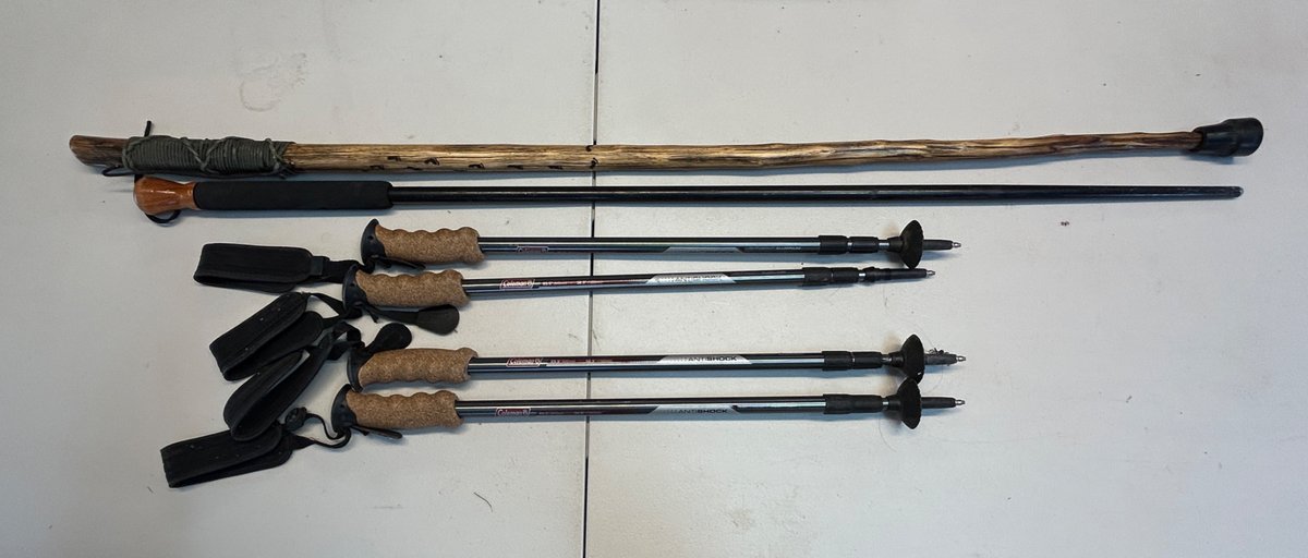 Aluminum Trekking Poles and Walking Sticks