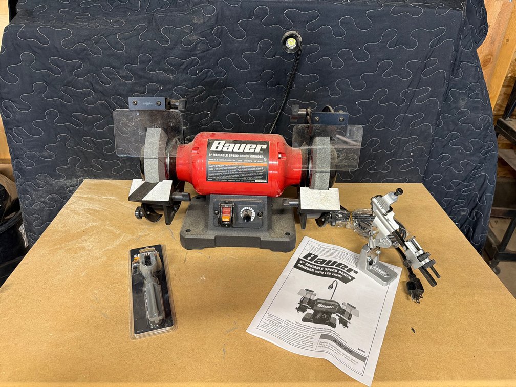 Bauer Bench Grinder & More