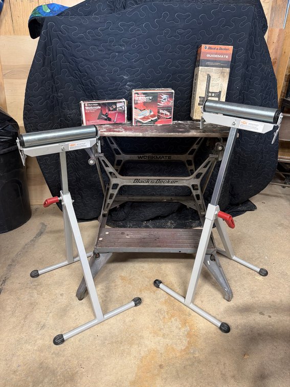 Workbench, Roller Stands, & Accessories