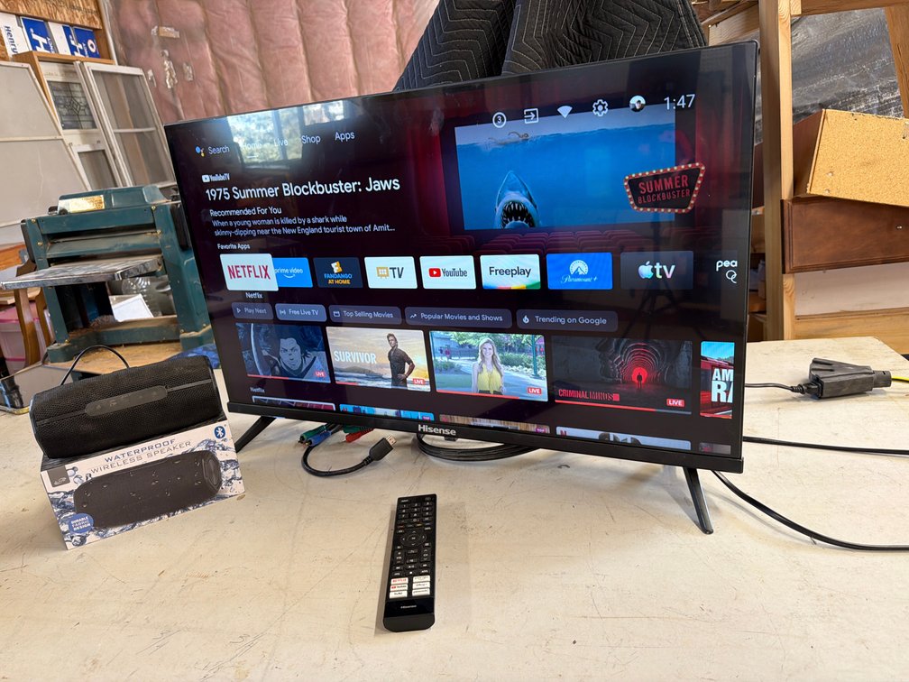 Hisense 32” Television & More