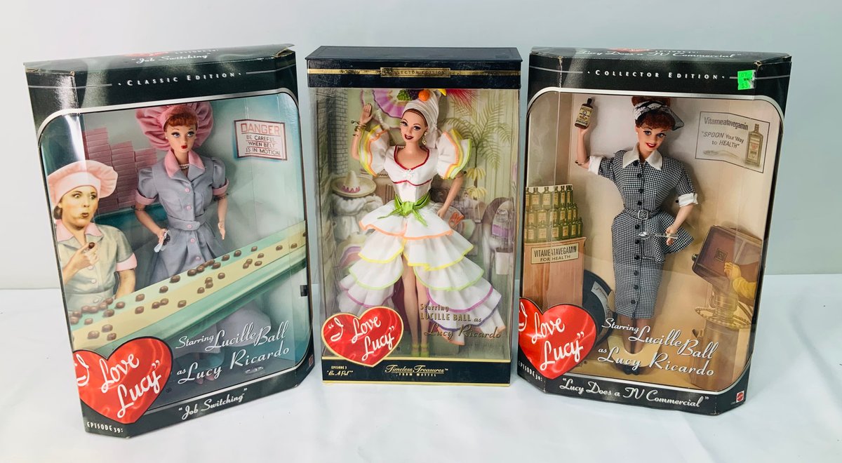 Mattel I Love Lucy Collector Edition Dolls