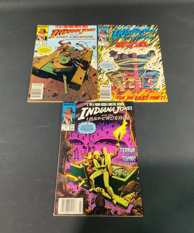 Marvel Indiana Jones and the Last Crusade Comic Books #2-4