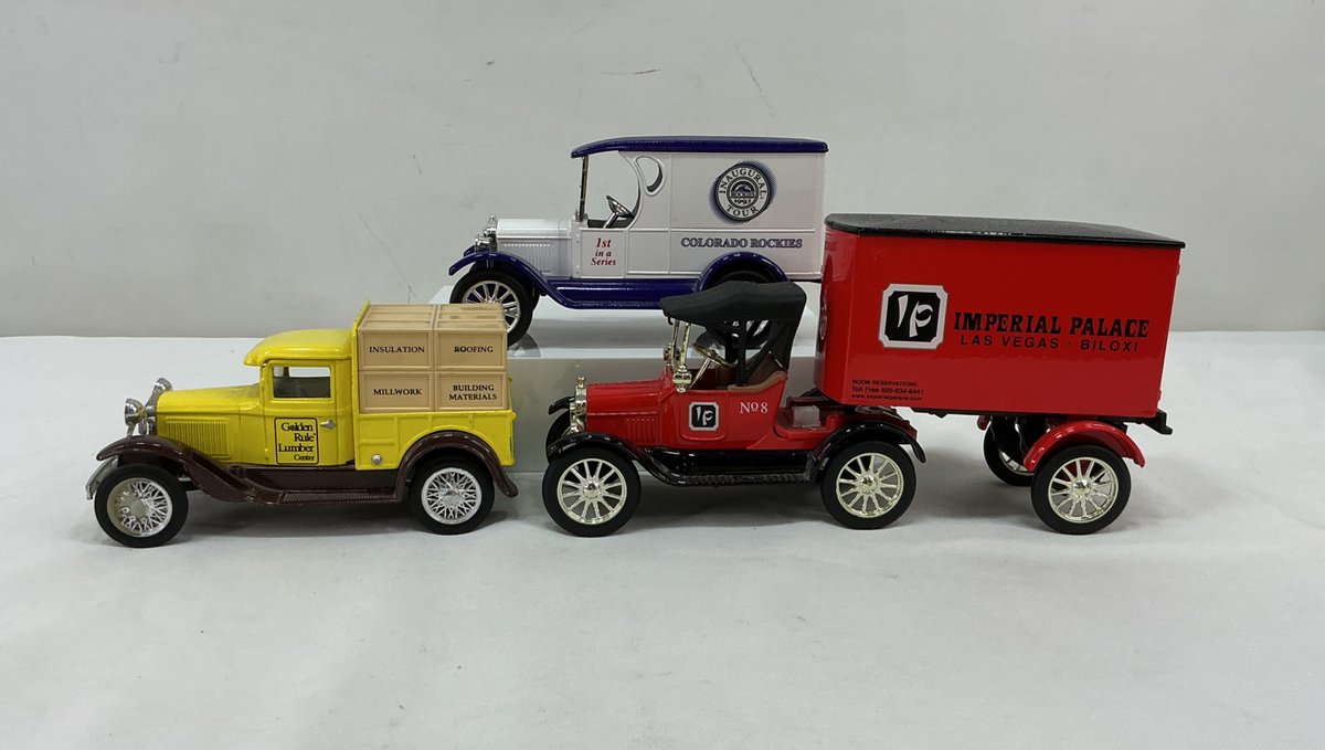 Die-Cast Advertising Truck and Van Coin Banks