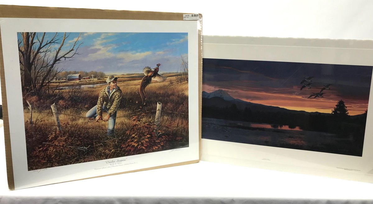 J. S. Wilson and Rod Frederick Wildlife Art Prints