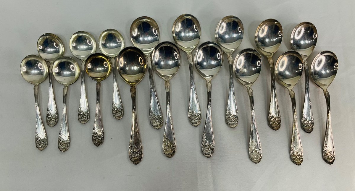 Silver-Tone Spoons