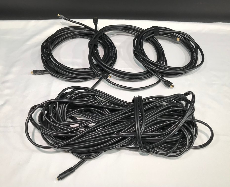 HDMI Cables and 3.5 mm Audio Extension Cable