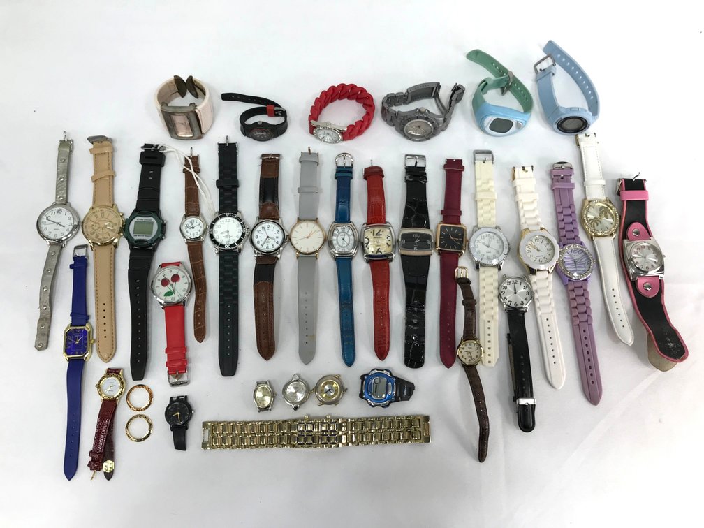 Wristwatches, Watch Heads, Bezels, and Bands