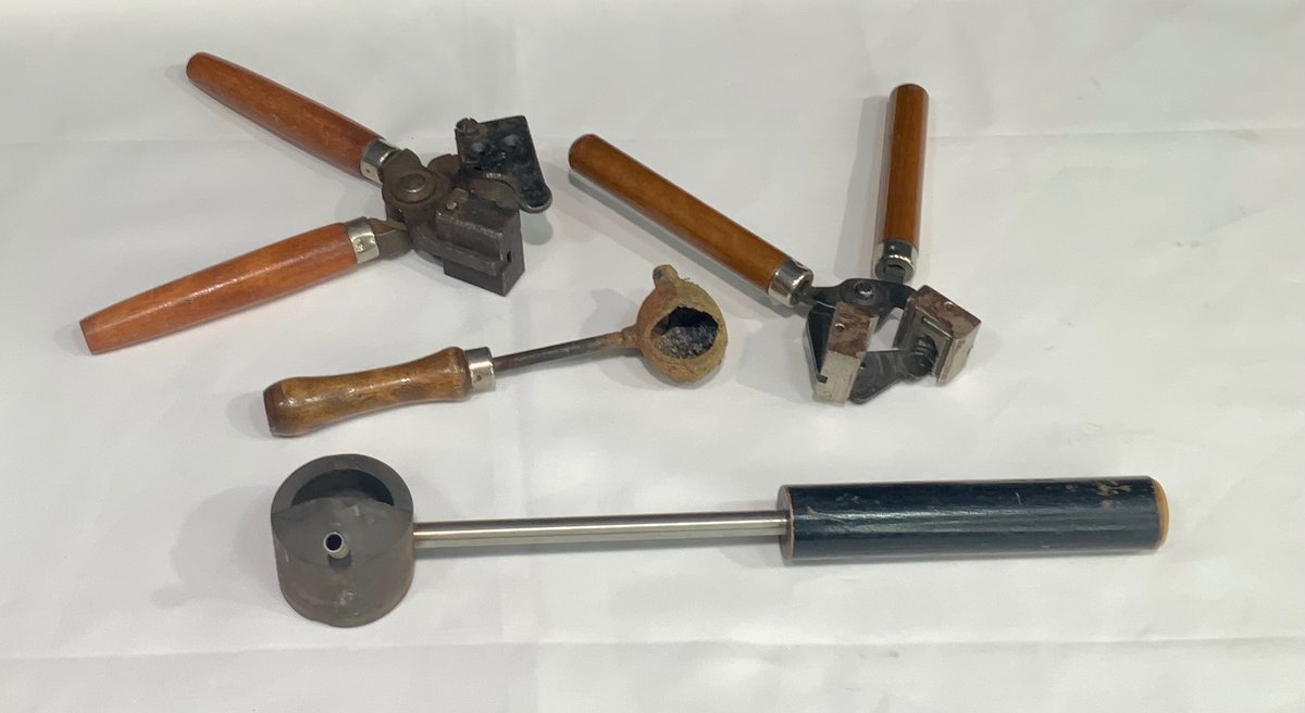 Bullet Casting Molds and Lead Pouring Ladles