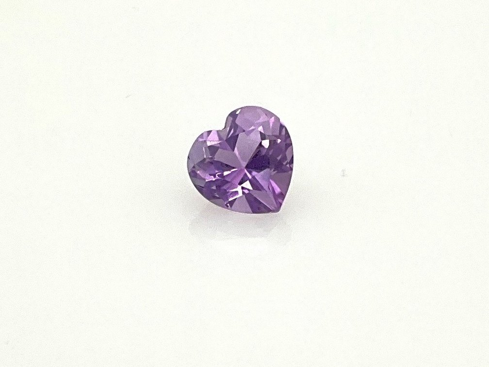 Heart-Shaped Amethyst