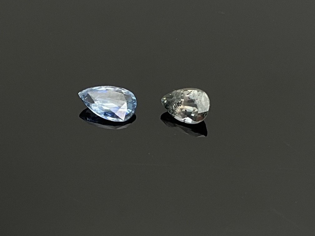 Teardrop Sapphire Gemstones