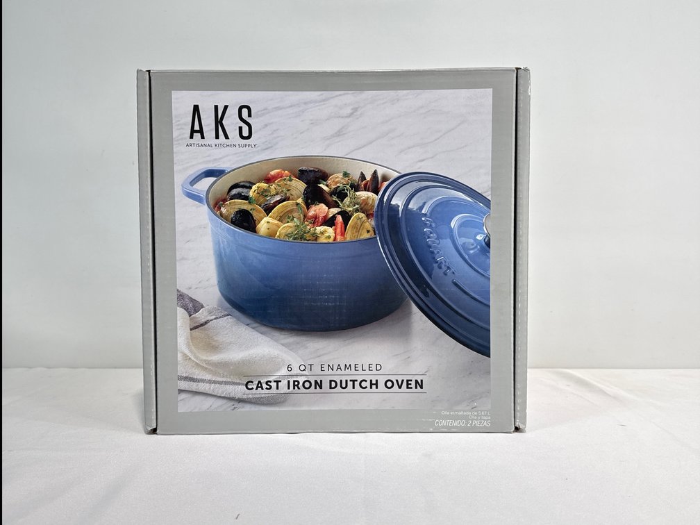 Artisanal Kitchen Supply 6 Qt Enameled Cast Iron Dutch Oven