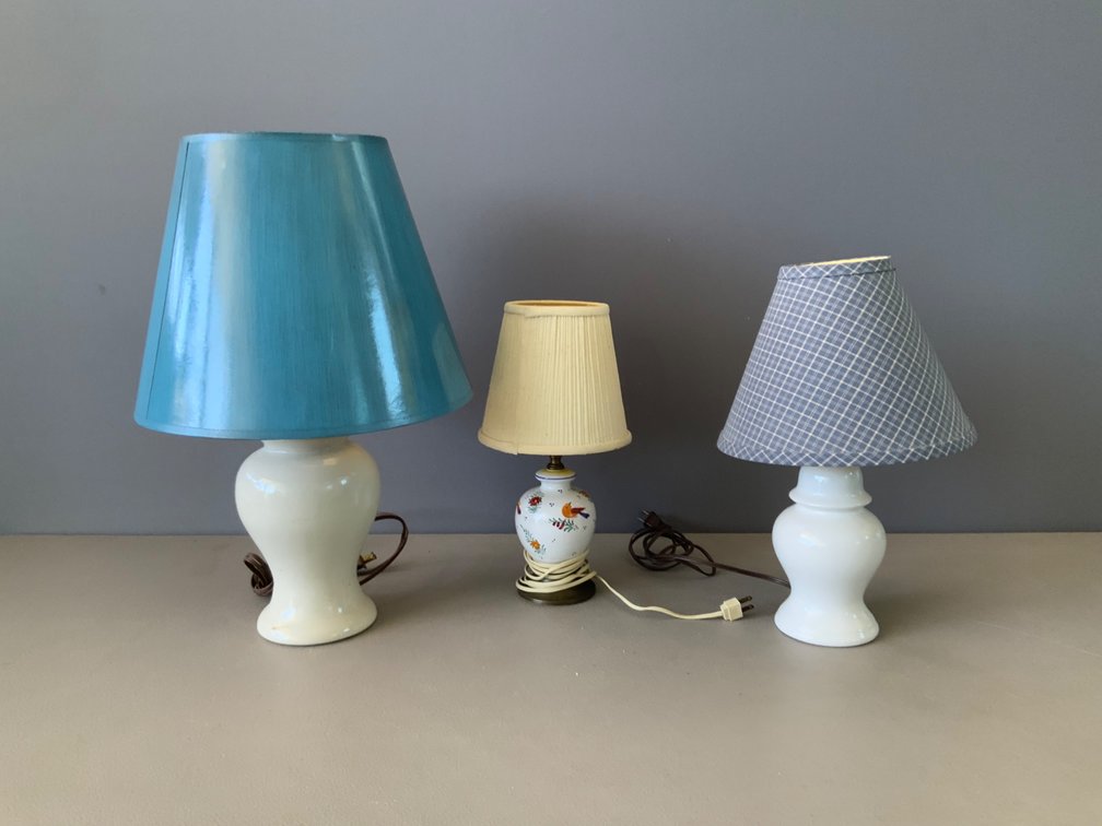 Ceramic Table Lamps with Shades