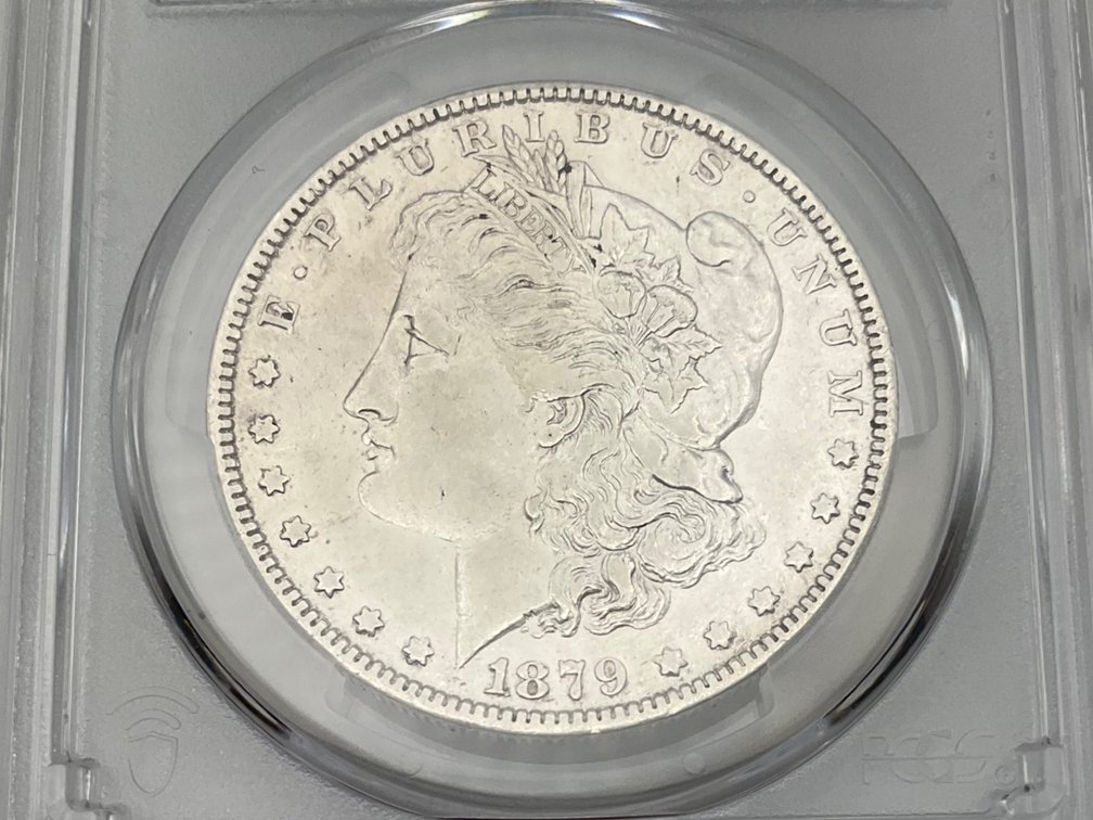 1879 Morgan Dollar PCGS Genuine AU Detail