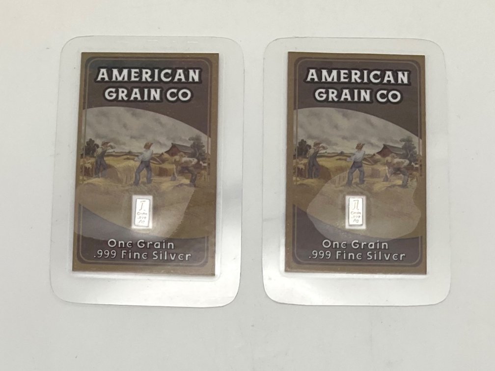 1 Grain Silver Bars
