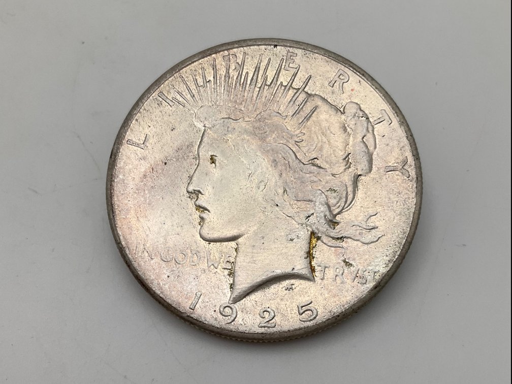 1925 US Peace Silver Dollar