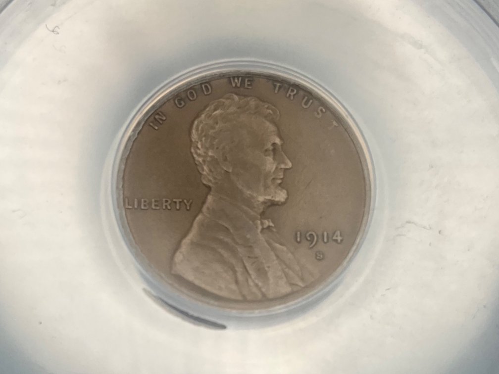 1914-S Lincoln Cent ANACS EF40