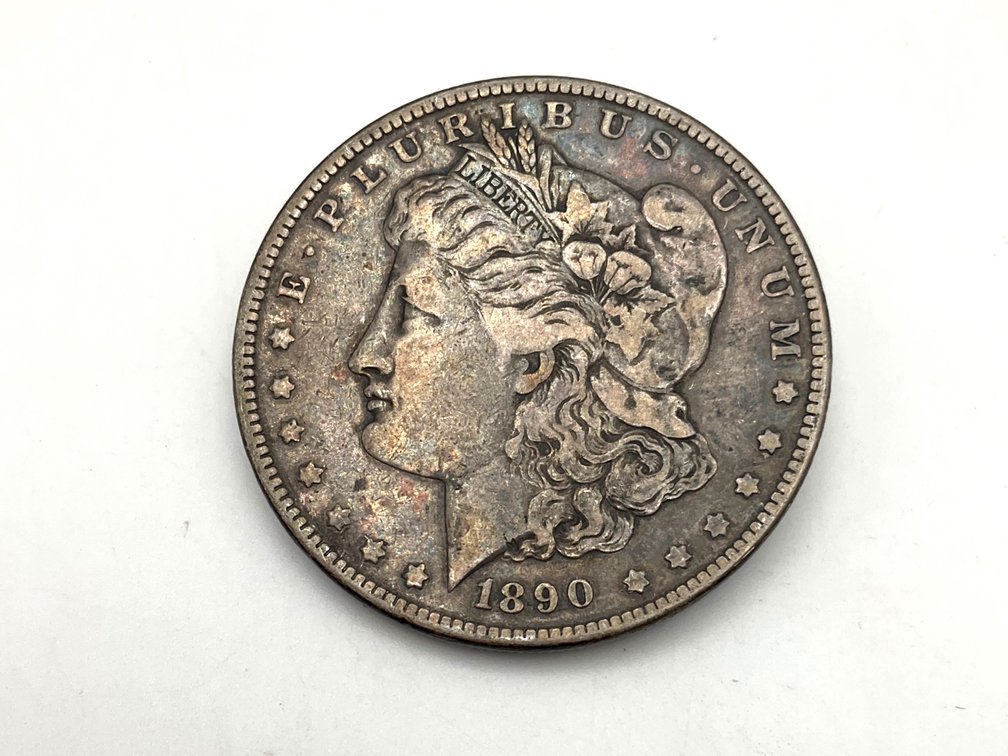 1890 US Morgan Silver Dollar