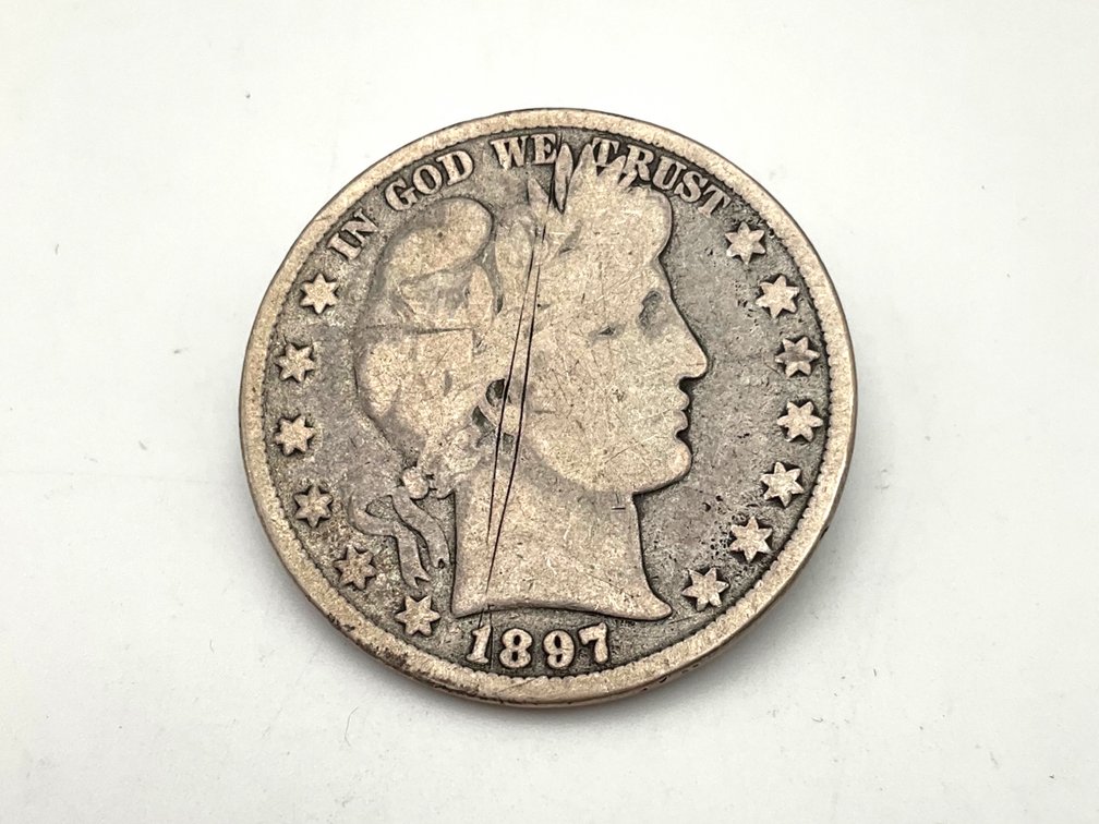 1897 Barber Half Dollar