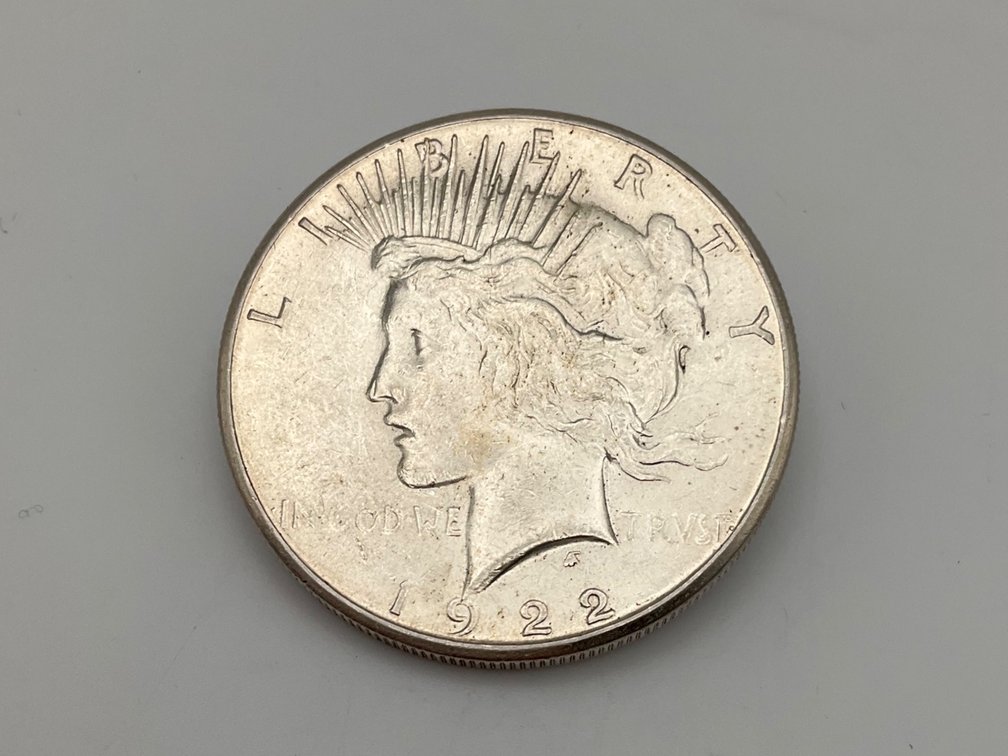 1922-S US Peace Silver Dollar
