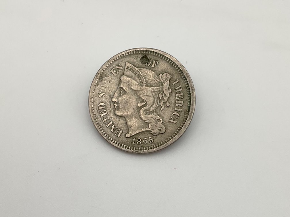1865 3-Cent Nickel
