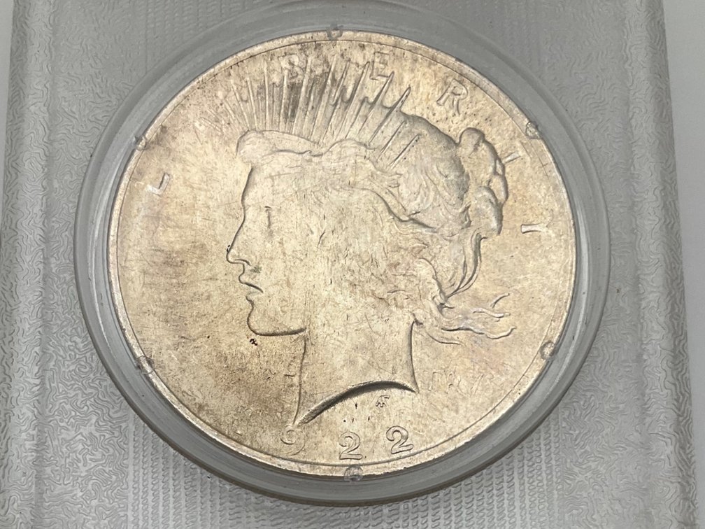1922 Peace Dollar (MS 63)
