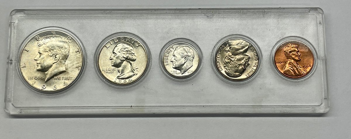 1964 Uncirculated Coin Set