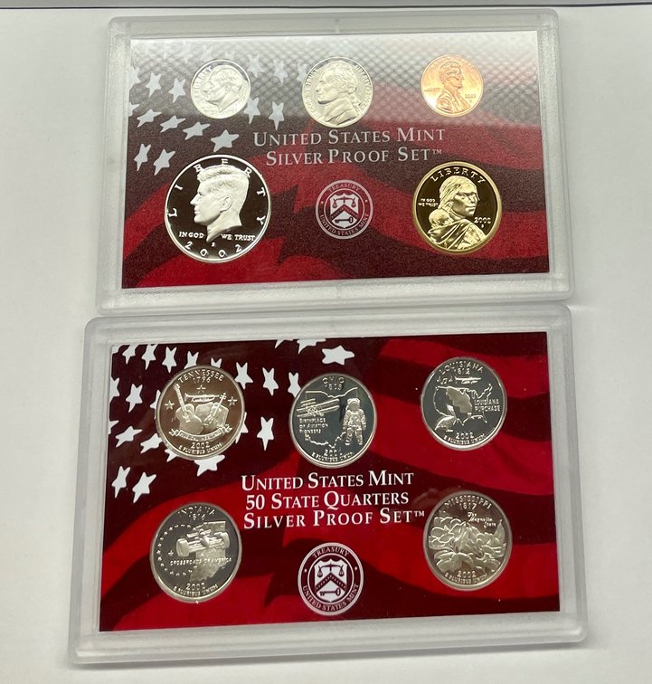 2002 US Silver Proof Set
