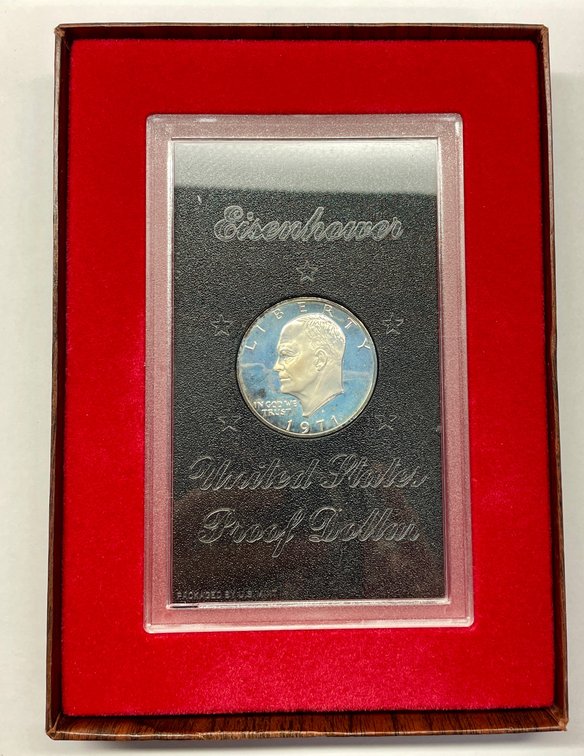 1971-S Eisenhower Proof Silver Dollar