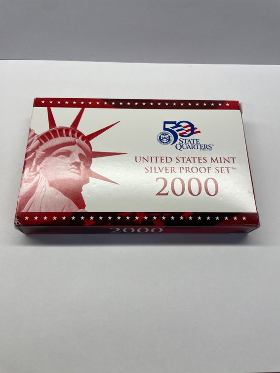 2000 US Mint Silver Proof Set