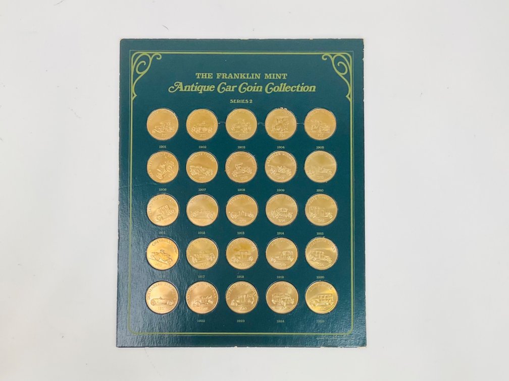 Antique Car Coin Collection